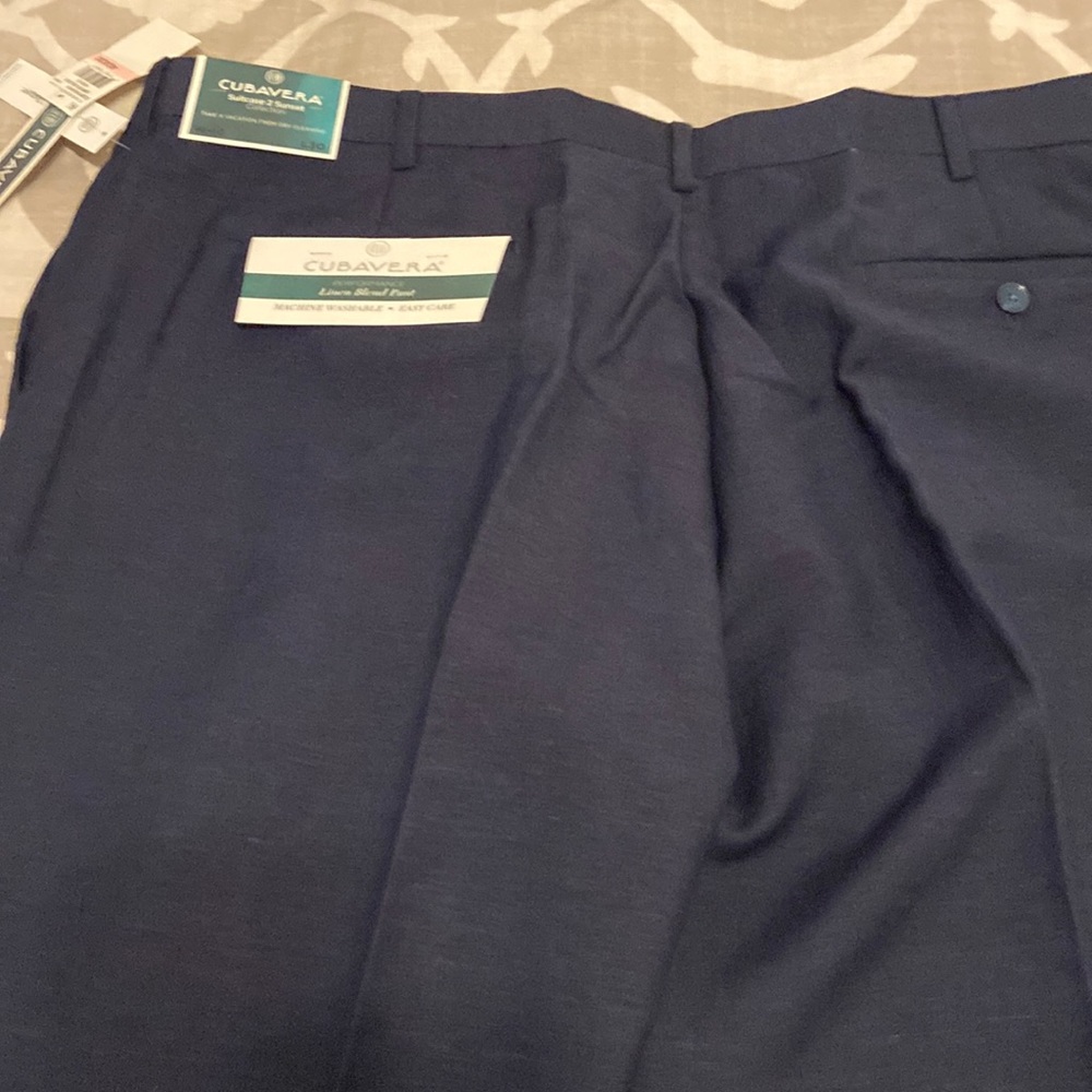 Cubavera linen blend pants